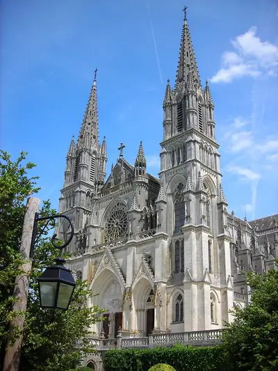 The neo-Gothic Basilica of Notre-Dame de Montligeon