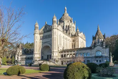 The basilica of Sainte-Thérèse in Lisieux