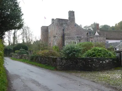 Das Torhaus von Bickleigh Castle