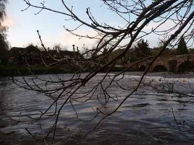 Der River Exe, die Brücke von Bickleigh und der Fisherman’s Cot