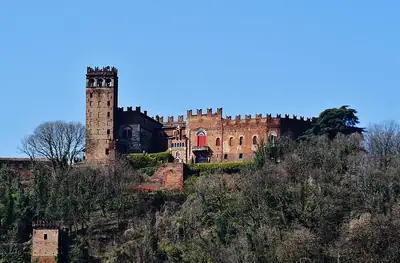 The hilltop Castello di Camino
