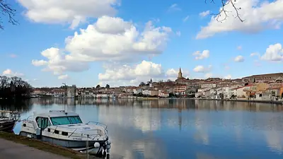 The canal at Castelnaudary