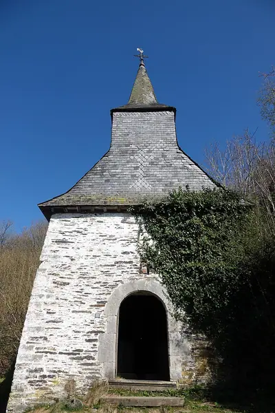 Saint Margaret's Chapel above La Roche-en-Ardenne