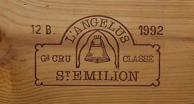 Château Angélus among its vines at Saint-Émilion