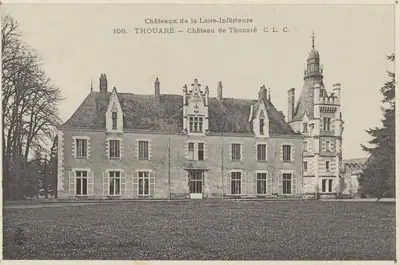 Het kasteel van Thouaré, een naburig kasteel op ongeveer 2,5 km van de advertentie