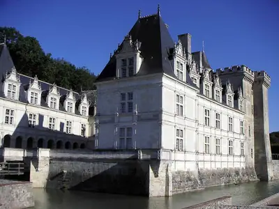De rechtervleugel van het kasteel van Villandry