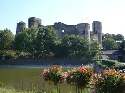 Het middeleeuwse kasteel van Pouancé