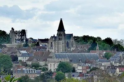 Vista general de Clermont, en el Oise