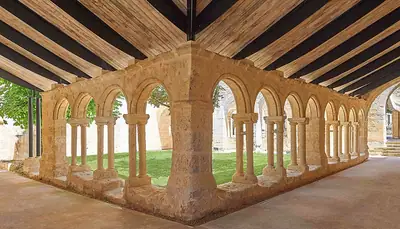 The Cordeliers cloister in Saint-Émilion