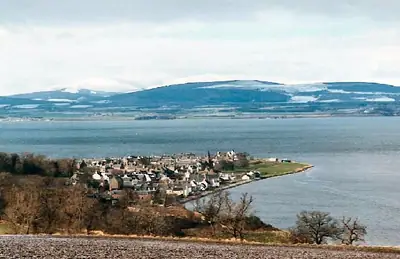 La ville de Cromarty et le Cromarty Firth