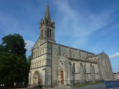 The Romanesque church of Saint-Christoly-Médoc