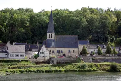 La iglesia románica de Saint-Gervais y Saint-Protais de Savonnières