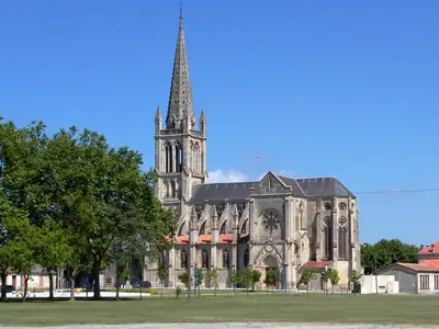The church of Saint-Trélody in Lesparre-Médoc