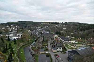 The approach to Houffalize