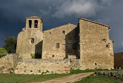 The parish church of Sant Martí de Granera
