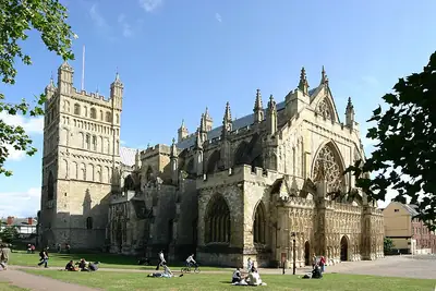 Die Kathedrale von Exeter