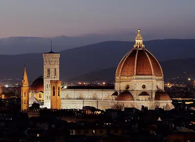 Der Dom von Florenz, vom Michelangelo-Hügel aus gesehen