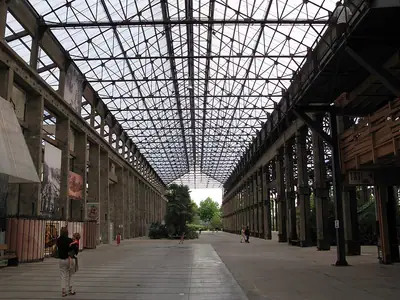 De hal van Les Machines de l’île in Nantes