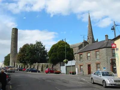 The churchyard wall at Kells