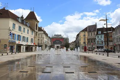 Place de la Liberté in Lons-le-Saunier