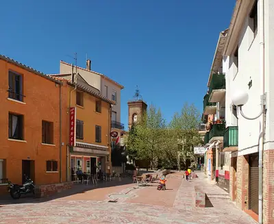 Le centre de Palau-del-Vidre