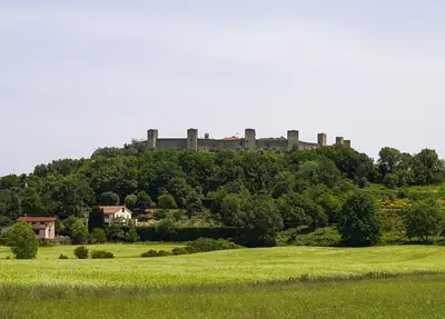 Panorama von Monteriggioni