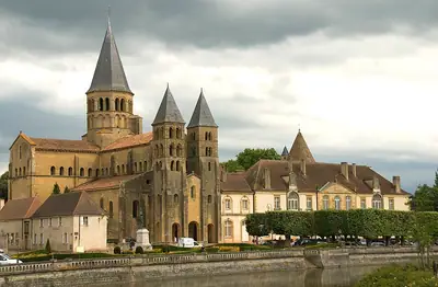 The basilica of the Sacred Heart in Paray-le-Monial