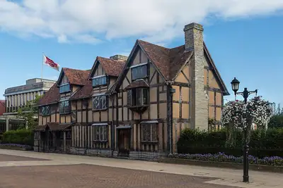 La maison natale de Shakespeare à Stratford-upon-Avon