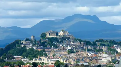 Stirling Castle on its crag