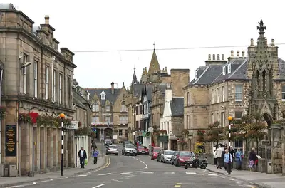 Tain, le burgh royal des Highlands où se trouve le Mansfield Castle Hotel
