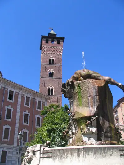 The Torre Troyana in Asti