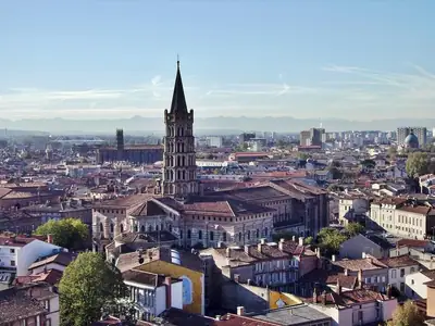 Toulouse et la basilique Saint-Sernin