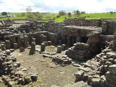 Het militaire badhuis van Vindolanda